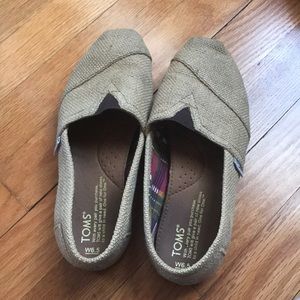 Burlap toms